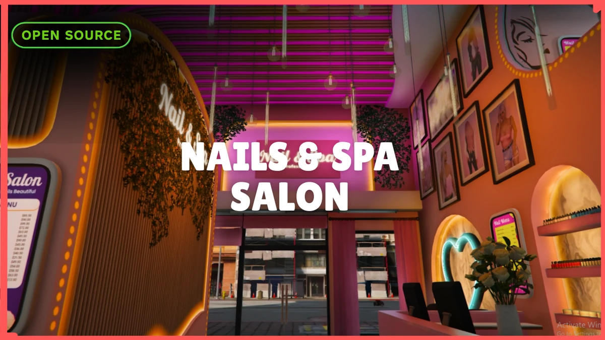 Nails & Spa Salon MLO FiveM | Luxury Beauty Salon | Open Source